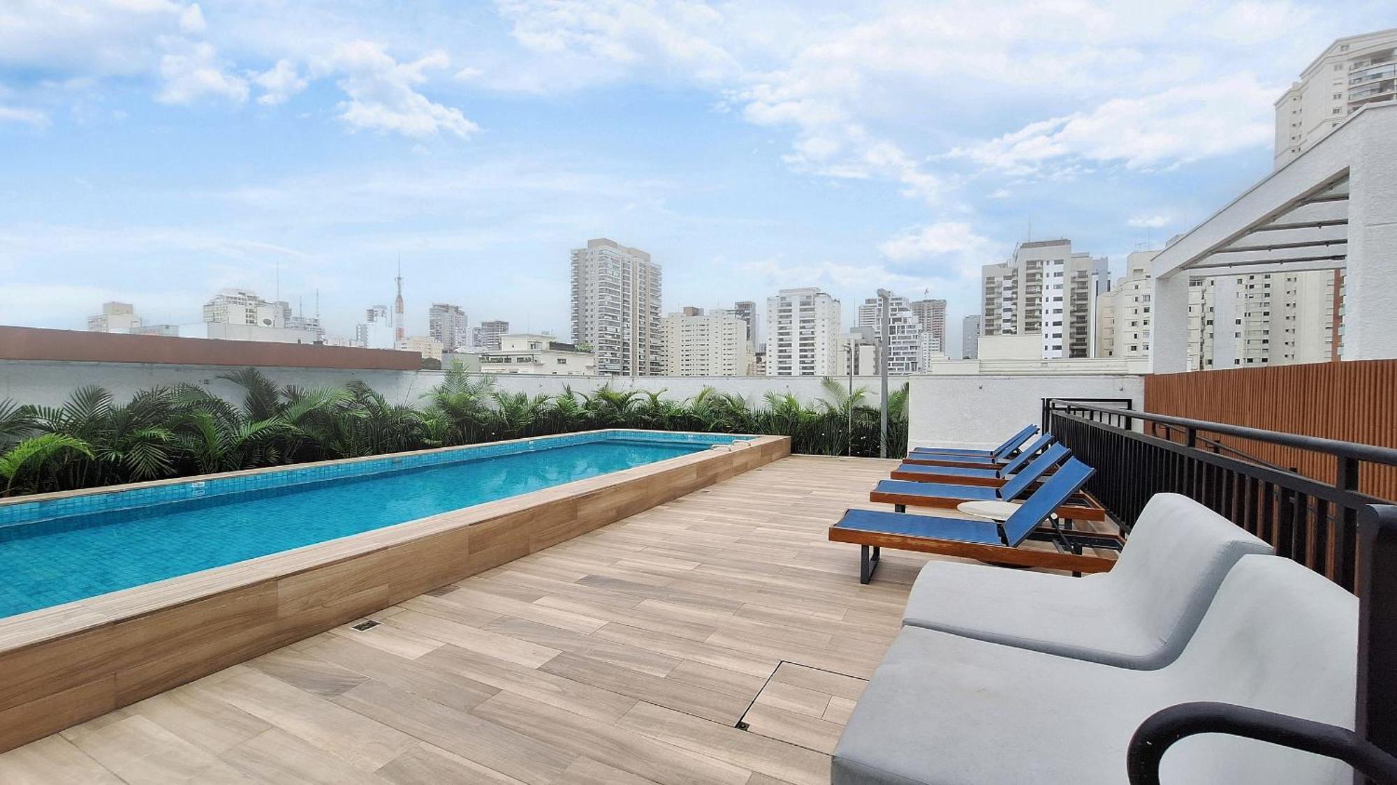 상파울루 Calixt Pinheiros 아파트 외부 사진