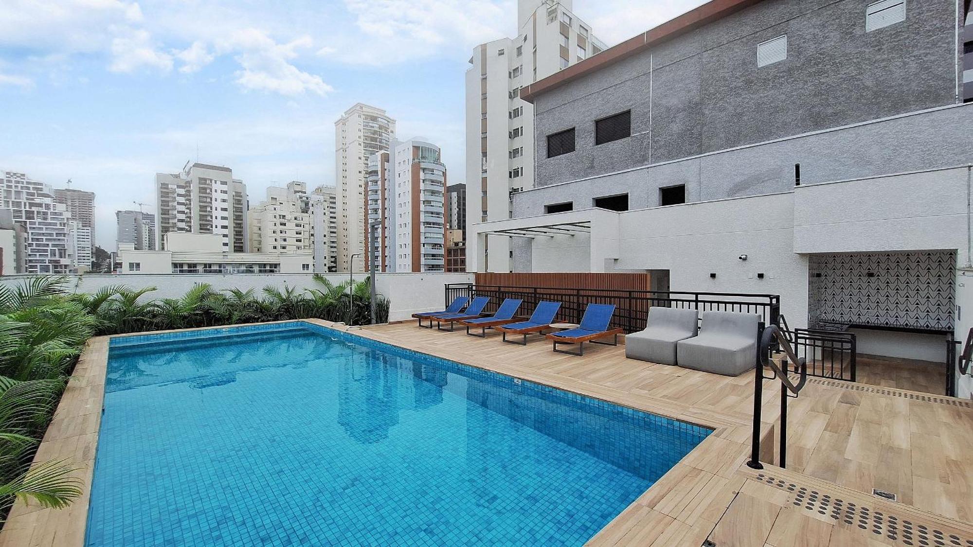 상파울루 Calixt Pinheiros 아파트 외부 사진